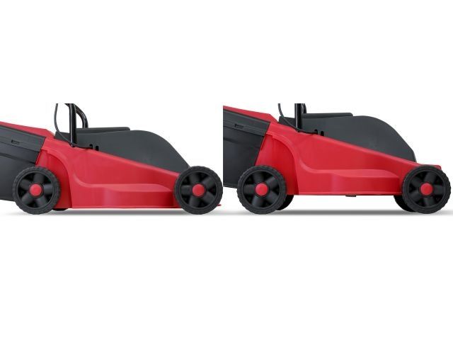 Газонокосилка электрическая WORTEX LM 3213-1 P 1200 Вт, шир.32 см (выс. 25-55 мм, травосборник 30 л) (LM32131P0019)