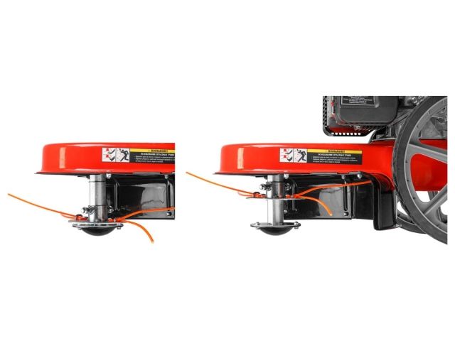 Газонокосилка бензиновая ECO LG-820 (травокосилка) (5.0 л.с., шир. 56 см,, ручной привод, колеса 14