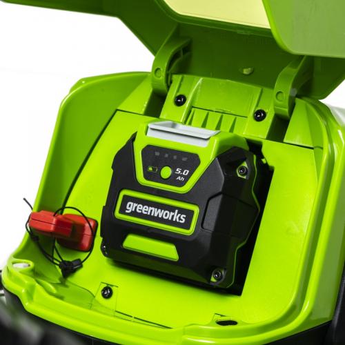 Газонокосилка Greenworks GD40LM46HPK4 40V (46 см) аккумуляторная, с АКБ 4 А/ч и ЗУ