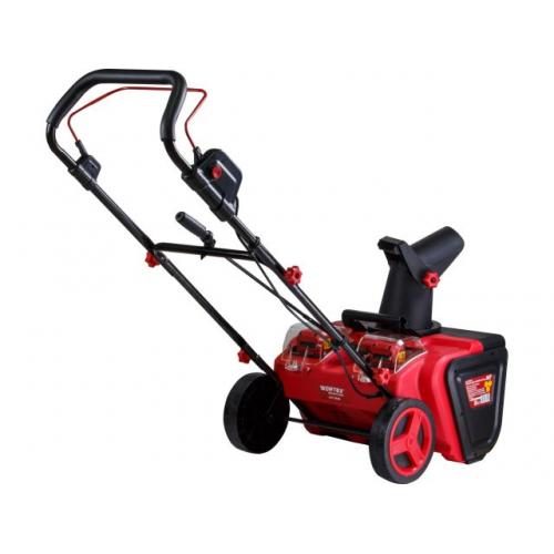 Аккум. снегоуборщик WORTEX CST 5036 в кор. ALL1 SET XLT БЕСЩЕТ., 36 В, ширина 50 см (2х4 Ач акб, 2 слот. 2 А з/у, глубина 25 см, дальность выброса 7 м (1334795)