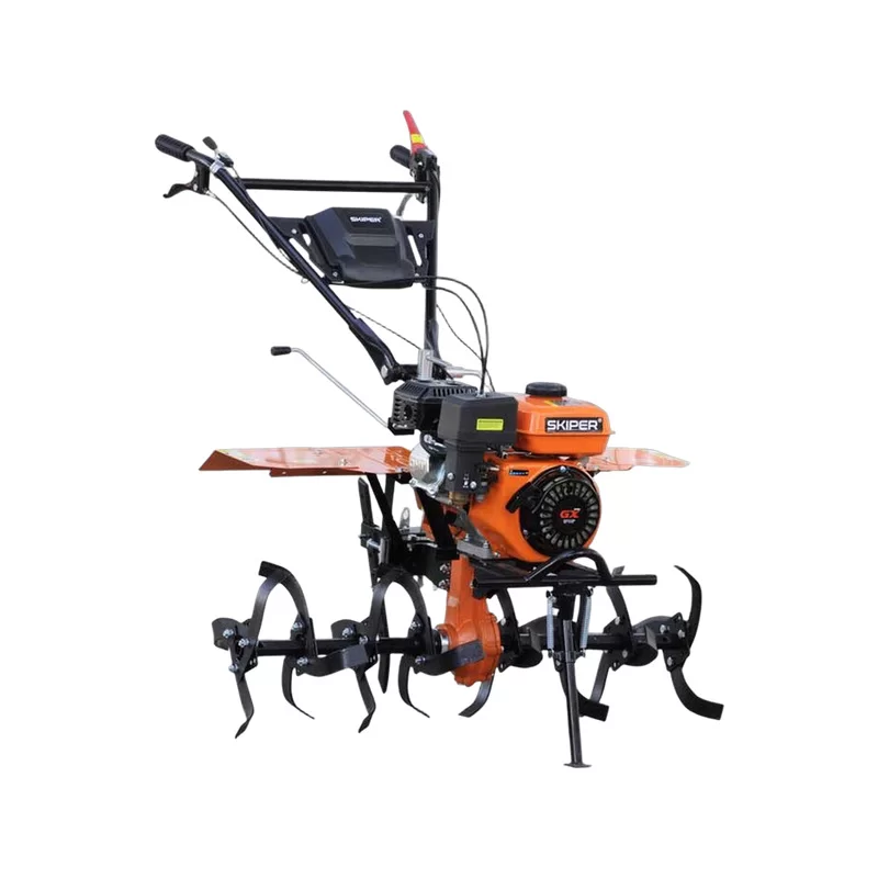 Мотоблок SKIPER MB-880SE Expert (8 л.с., С ВОМ ф18х20, пон.передача 3+1, без колёс)