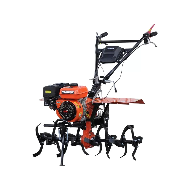 Мотоблок SKIPER MB-880SE Expert (8 л.с., С ВОМ ф18х20, пон.передача 3+1, без колёс)