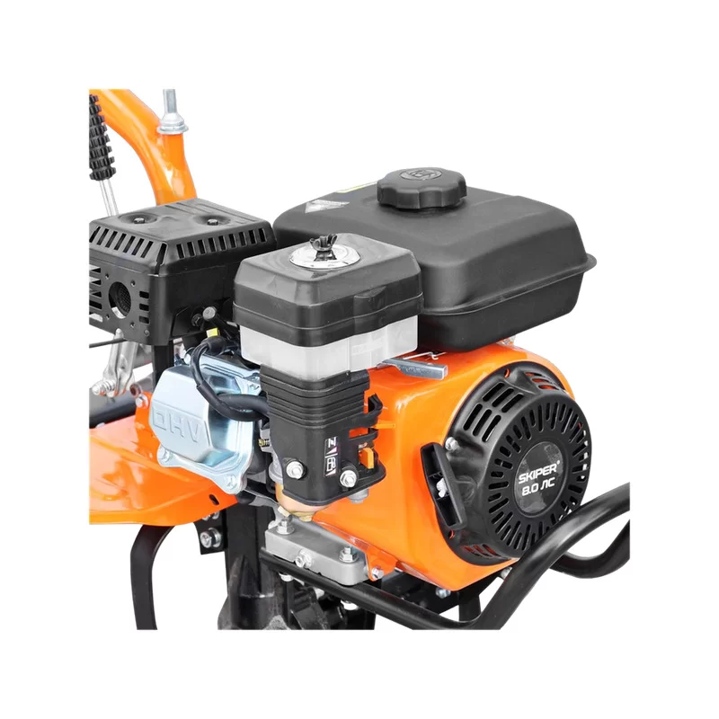 Культиватор SKIPER SP-800 (8 л.с, без ВОМ, передач 2+1, 2 года гарантии, без колёс, обр.сцепление)