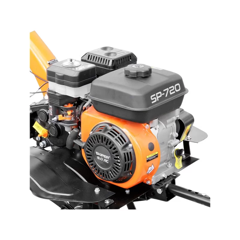 Культиватор SKIPER SP-720 (8 л.с., без ВОМ, передач 2+1, 2 года гарантии, без колёс)
